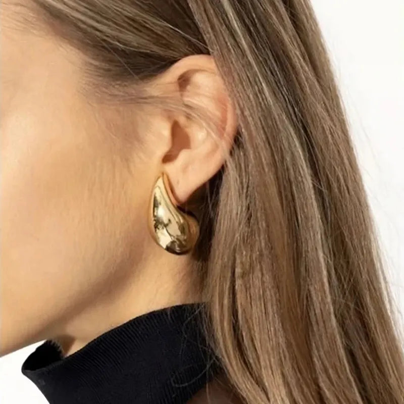 18k Gold Plated Raindrop Earring