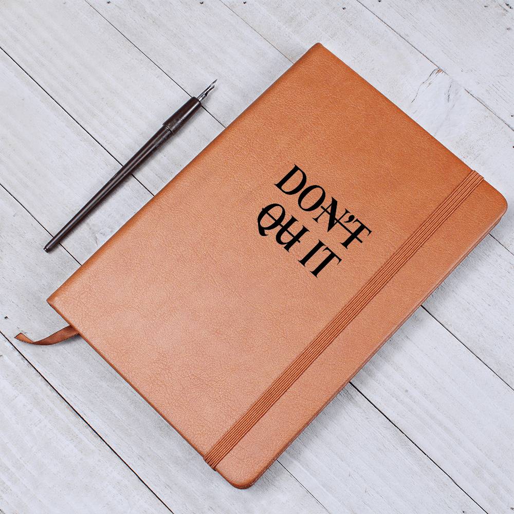 Motivational Leather Journal