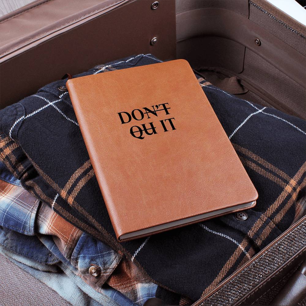 Motivational Leather Journal